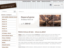 Tablet Screenshot of aaaobrazy.cz